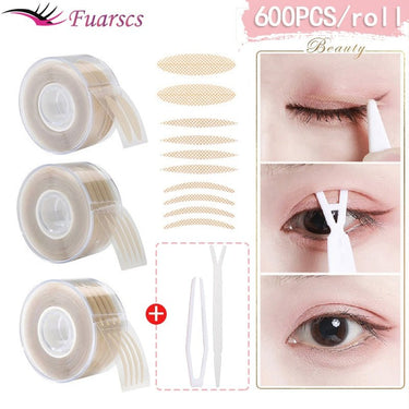 Natural Invisible Eyelid/600 Pcs - LightsBetter
